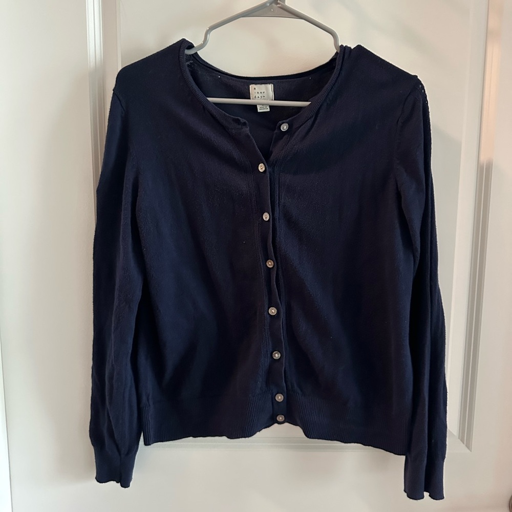 A New Day Navy Blue Cardigan